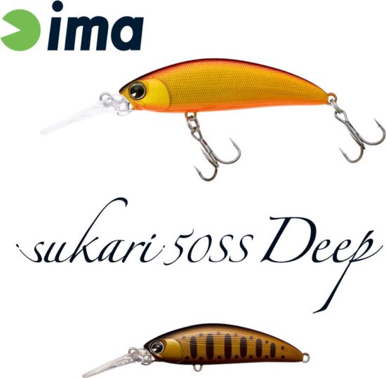 Ima Sukari 50Ss Deep 50mm 5g 125 Smoked Gold Blackberry