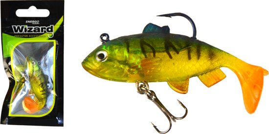 Wizard Swimbait Perch 2 Inch Firetiger
