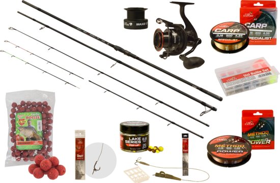 Carp Expert Max2 Double Tip 360cm Feeder Horgász Szett