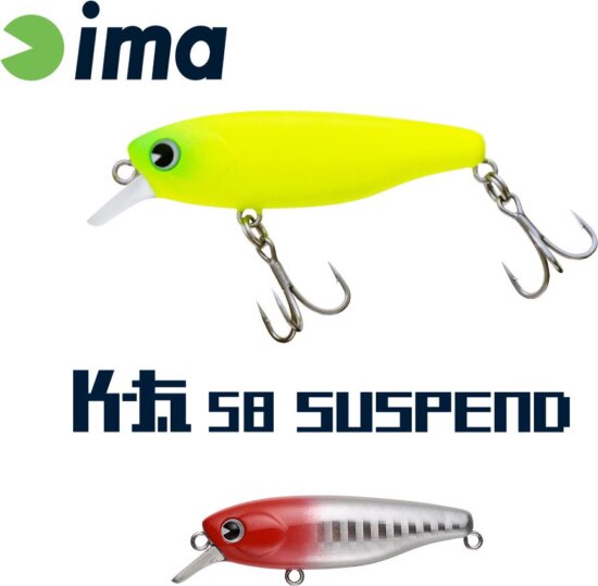 Ima K-Fat 58 Suspend 58mm 8g 001 Red Head