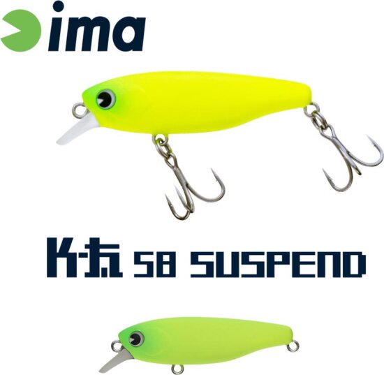 Ima K-Fat 58 Suspend 58mm 8g 004mat Chart