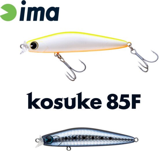 Ima Kosuke 85F 85mm 11.5g 012 Black Black