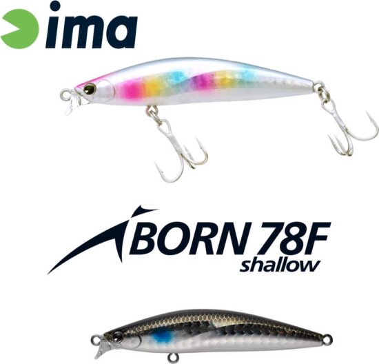 Ima Iborn 78F Shallow 78mm 8.5g 007mullet