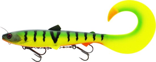 WESTIN BullTeez Curltail Inline 33cm 230g Sinking Tiger Perch 1pc