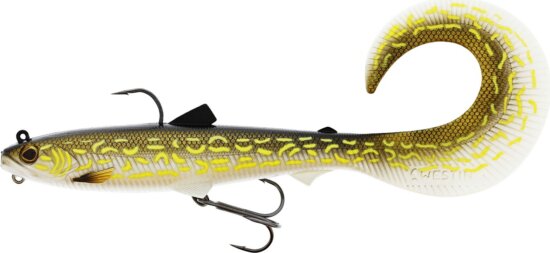 WESTIN BullTeez Curltail R2F 21cm 73g Sinking Natural Pike 1pc