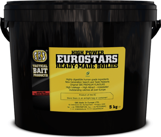 SBS Eurostar Ready-Made Boilies (Tutti Frutti, Sweet, 20 mm, Eurostar)