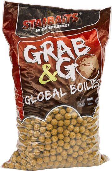 Starbaits Boilies Global Banana Cream 5kg 20mm