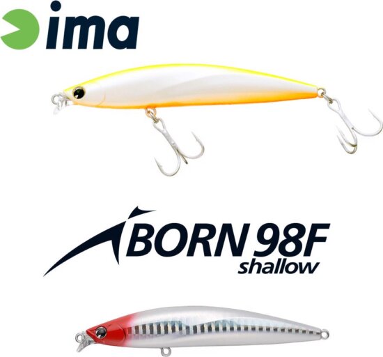 Ima Iborn 98F Shallow 98mm 13g 001 Red Head