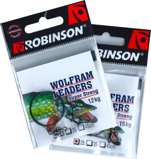 Robinson szerelt wolfram előke 25cm 12kg