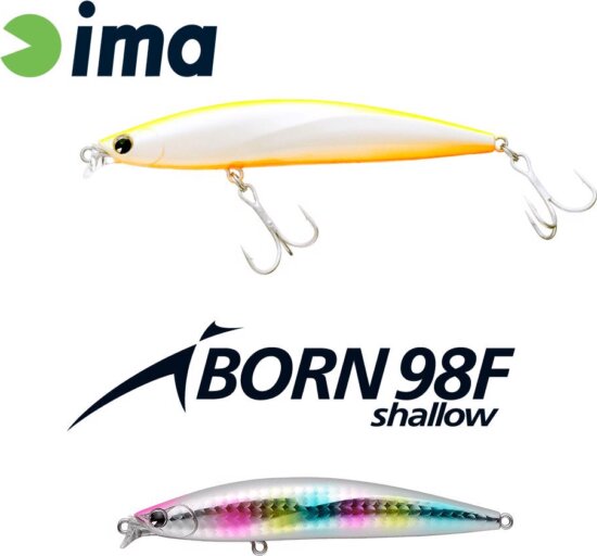 Ima Iborn 98F Shallow 98mm 13g 004 Cotton Candy