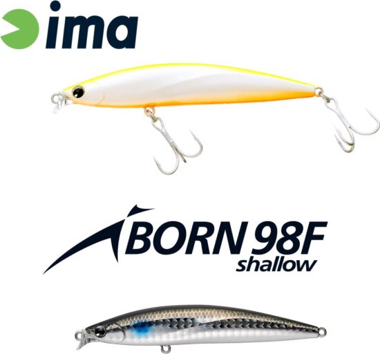 Ima Iborn 98F Shallow 98mm 13g 006mullet