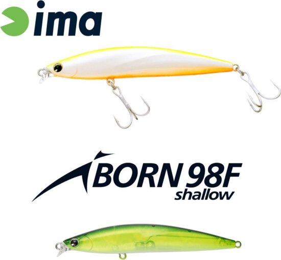 Ima Iborn 98F Shallow 98mm 13g 011 Citrus Chart
