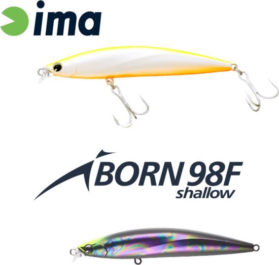 Ima Iborn 98F Shallow 98mm 13g 014 Clear Back