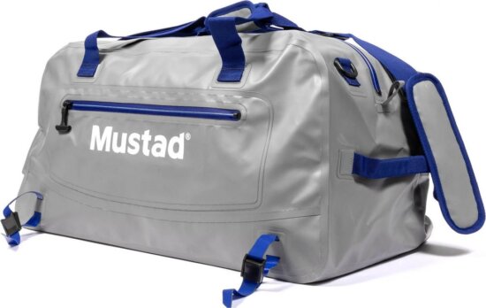 Mustad Daybreak Dry Boat Bag 24" - 55L Gray/Blue