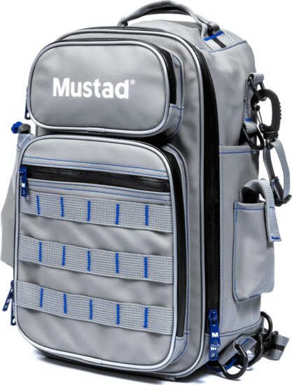 Mustad Game Time Sling Pack - Tackle - Multi Gray/Blue