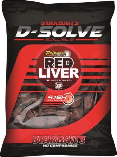 Starbaits D-Solve Boilies Red Liver 2,5kg 20mm
