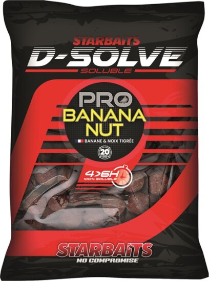 Starbaits D-Solve Boilies Pro Banana Nut 2,5kg 20mm