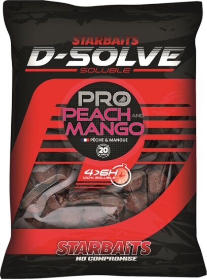 Starbaits D-Solve Boilies Pro Peach Mango 2,5kg 20mm