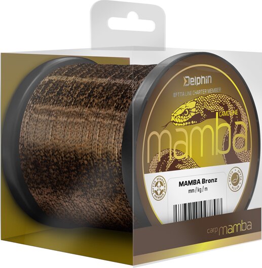 Delphin MAMBA Carp / Bronz 0,30mm 7,0kg 6000m