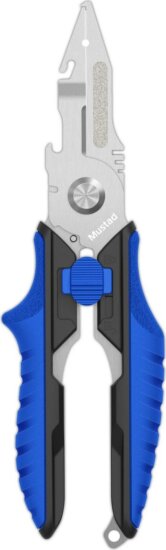 Mustad 7.5" 420 Stainless Steel | Multi Pliers & Scissors Blue
