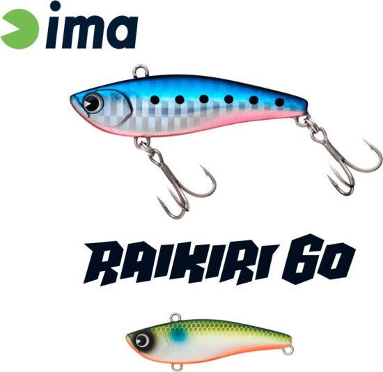 Ima Raikiri Vibration 60 60mm 11g 009 Pearl Bora Ob