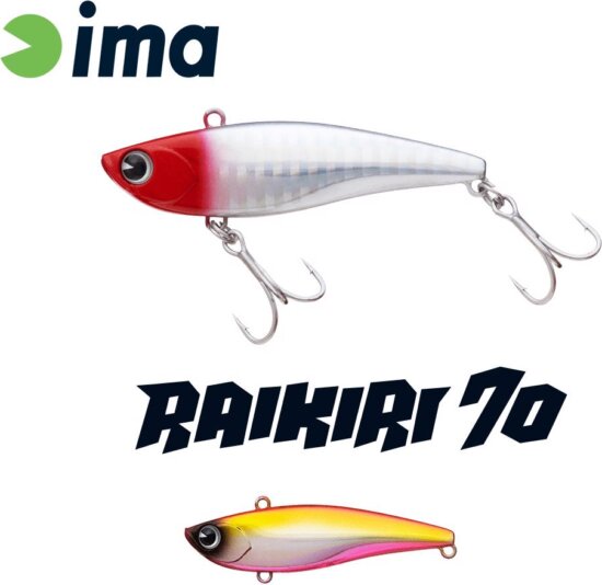 Ima Raikiri Vibration 70 70mm 15g 012 Pink & Pink
