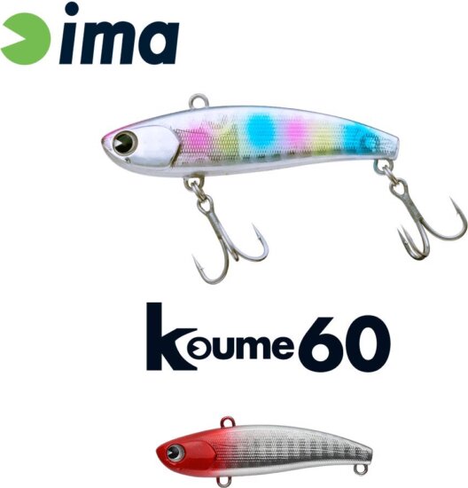 Ima Koume Vibration 60 60mm 11g 101 Red Head
