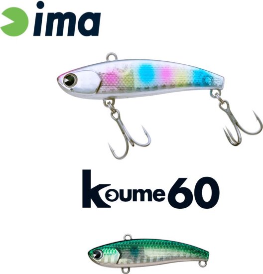 Ima Koume Vibration 60 60mm 11g 120 Gold Mullet