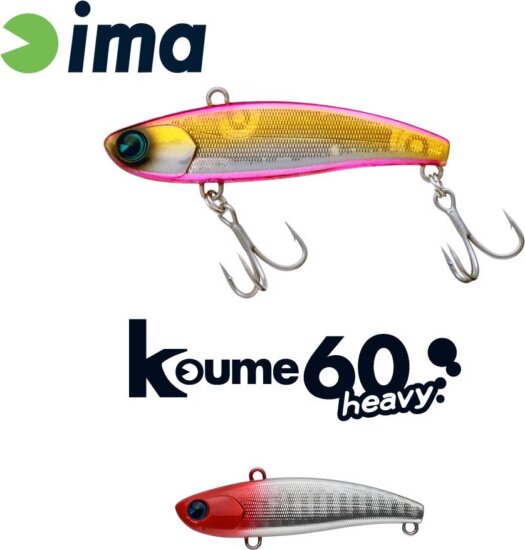 Ima Koume Vibration 60 Heavy 60mm 17g 101 Red Head