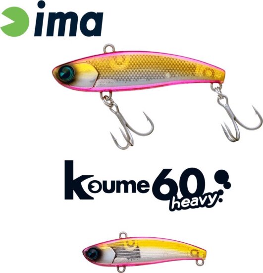 Ima Koume Vibration 60 Heavy 60mm 17g 118 Pink Pink