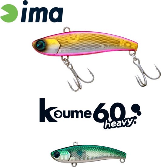 Ima Koume Vibration 60 Heavy 60mm 17g 120 Gold Mullet
