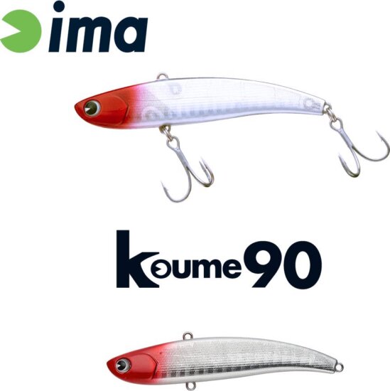 Ima Koume Vibration 90 90mm 20g 101 Red Head