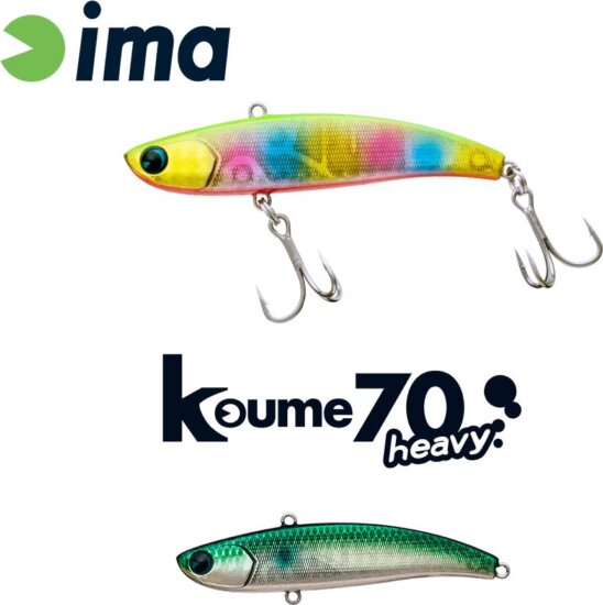 Ima Koume Vibration 70 Heavy 70mm 18g 120 Gold Mullet