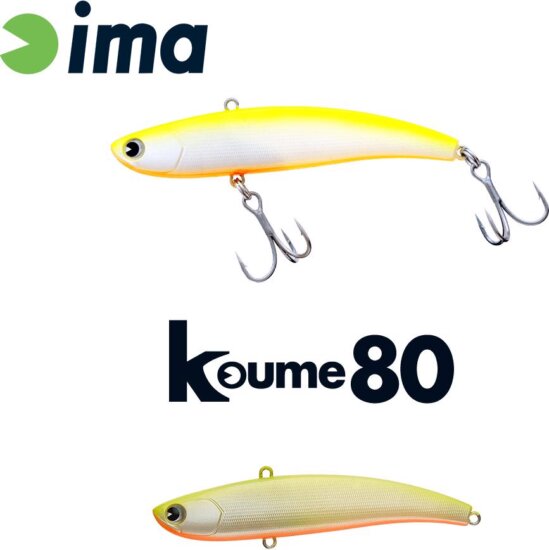 Ima Koume Vibration 80 80mm 15g 102 Chart Back Pearl