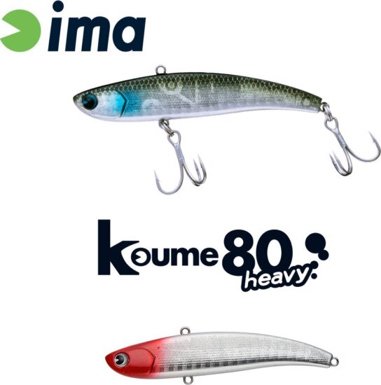 Ima Koume Vibration 80 Heavy 80mm 20g 101 Red Head