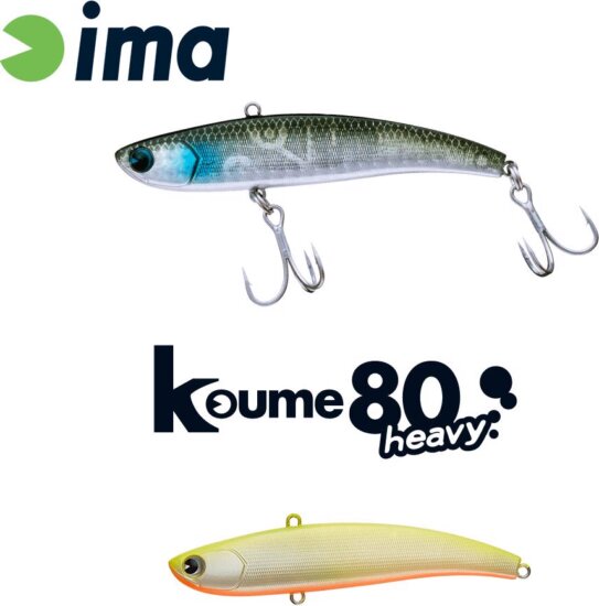Ima Koume Vibration 80 Heavy 80mm 20g 102 Chart Back Pearl