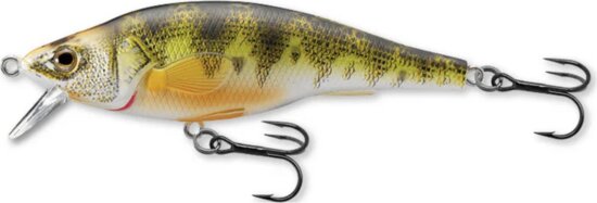 Livetarget Yellow Perch Jerkbait Natural/Matte 98mm 16G Floating