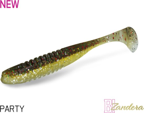 Gumihal Delphin ZANDERA FlexiFLOAT UVs / 5db 12cm/PARTY