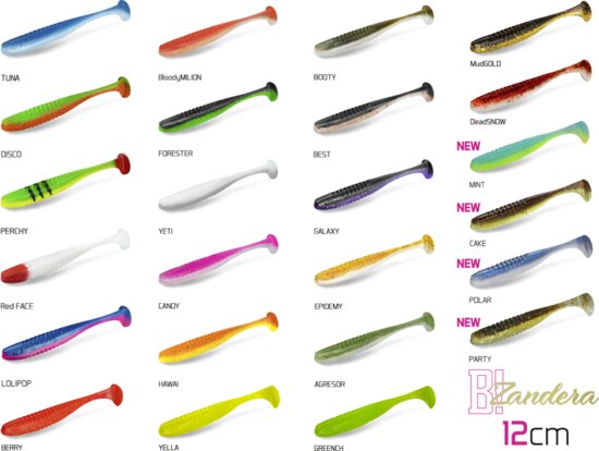 Gumihal Delphin ZANDERA UVs / 5db 12cm/PARTY