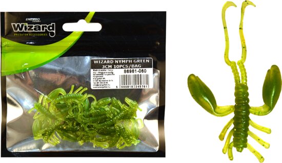 Wizard Nymph Green 3Cm 10db/cs