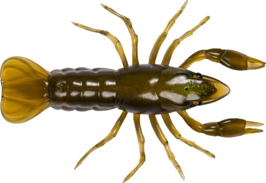 Livetarget 2.8" Crawfish Un-Rigged Green / Moss 71 mm Sinking