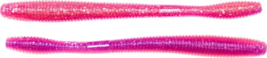 Livetarget 4.5" Straight Tail Worm Pink / Purple 114 mm Sinking 4db/csomag