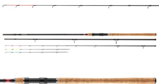 Daiwa Ninja X Feeder 390H 3+3sct, 150g, 3.90m feeder horgászbot