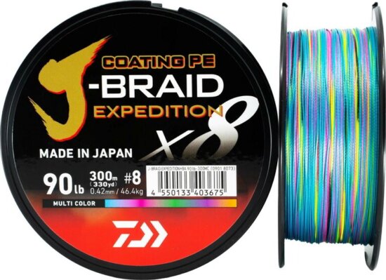 DAIWA J-Braid Exped. X8E 0.24mm-3000m multi c.