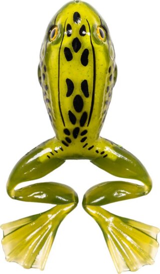 Livetarget 2" Freestyle Frog 2.0 Moss / Yellow 50 mm Floating