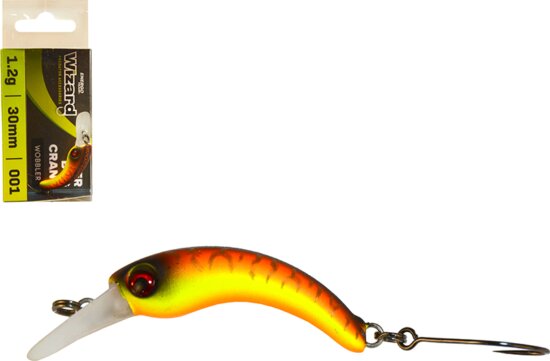 Wizard Viper Bug Crank Wobbler 1,2G 001 3 Cm