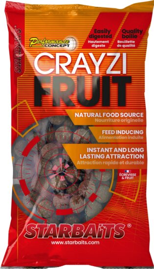 Starbaits Boilies Crayzi Fruit 800g 24mm