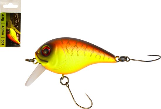 Wizard Chubby Crank Wobbler 001 4,3G 4 Cm