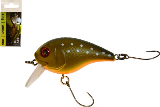 Wizard Chubby Crank Wobbler 006 4,3G 4 Cm