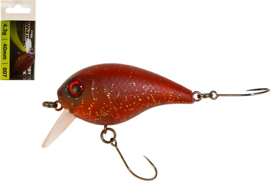 Wizard Chubby Crank Wobbler 007 4,3G 4 Cm